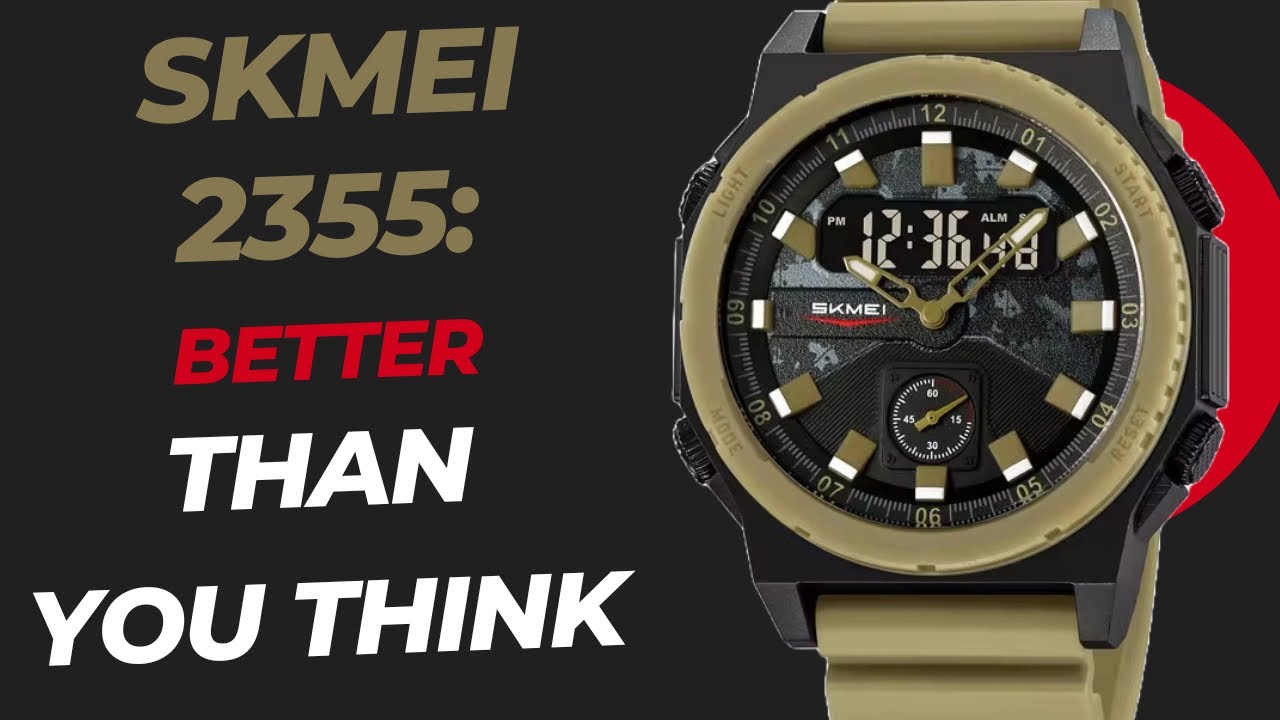 Skmei 2355 Review: Big, Bold, and Budget-Friendly!