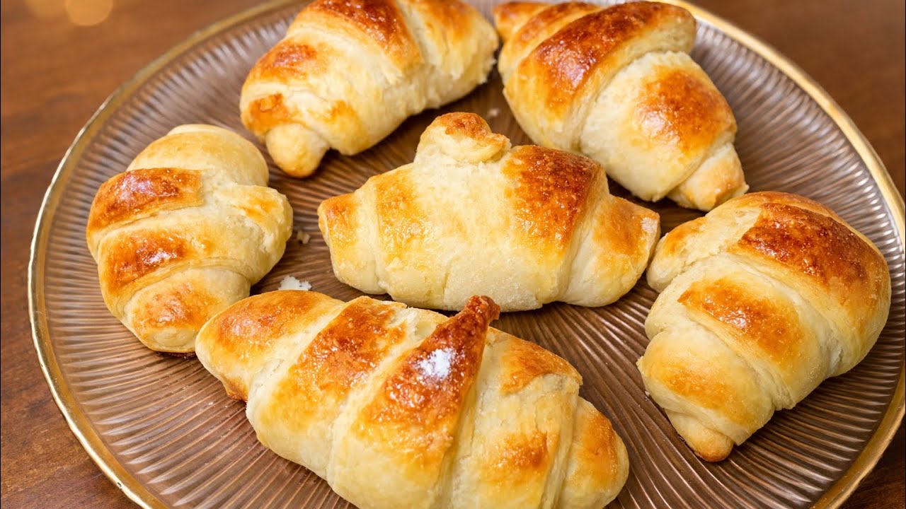 🥐😋Chocolate and Essonne croissants