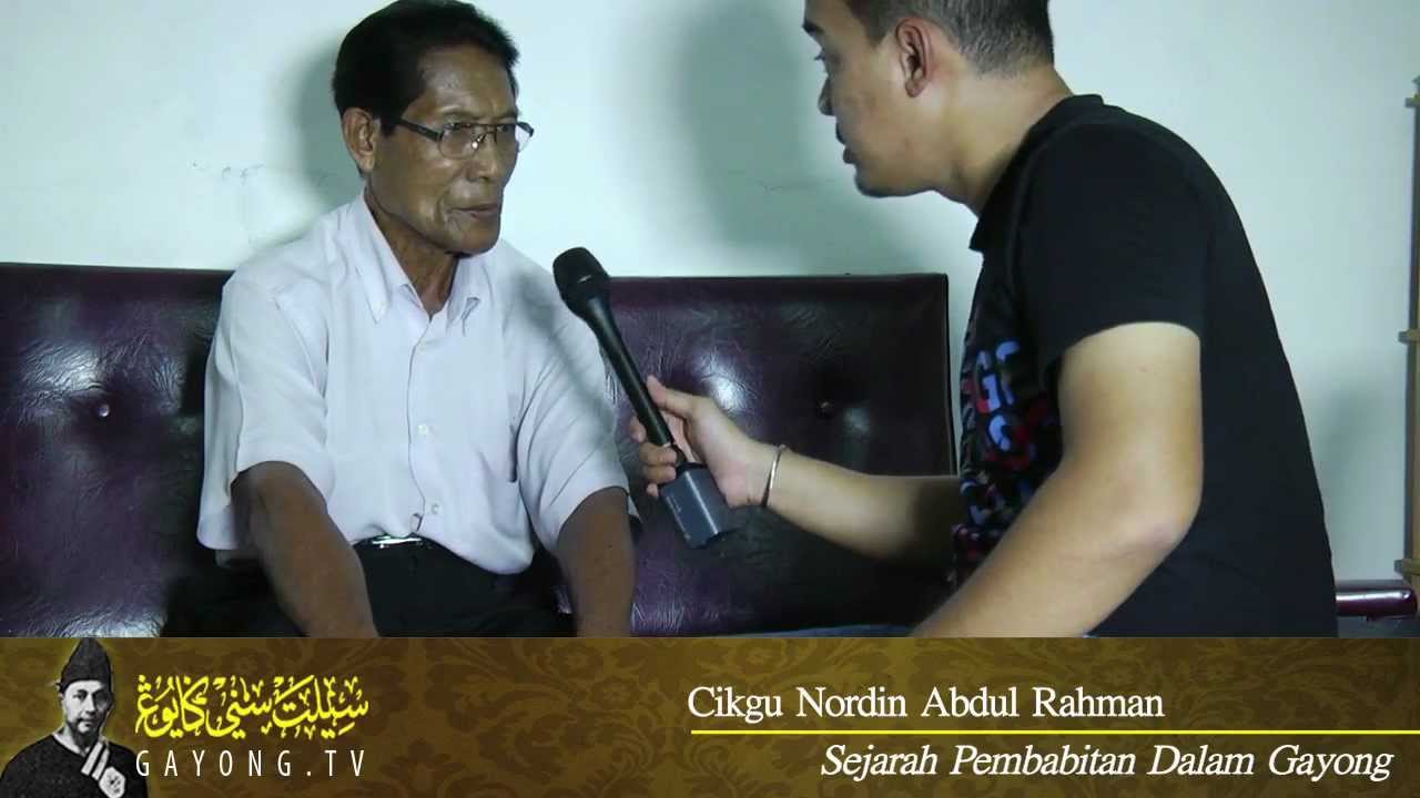 Pembabitan Cikgu Nordin dalam Gayong