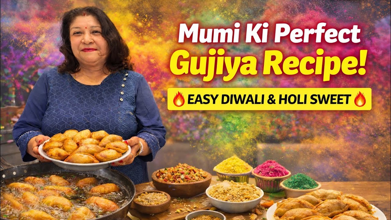 Mummy Ki Famous Gujiya Recipe | Khoya Recipe| Crispy & Delicious