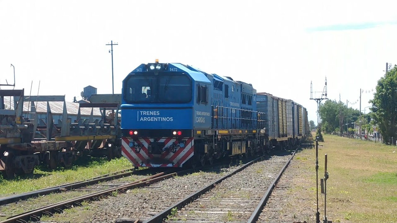 CDD3A1 9472 DE TRENES ARGENTINOS CARGAS LSM....!!!!