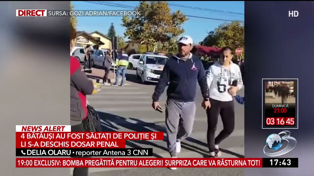 Scandal cu topoare în Buftea, după ce două mașini s-au urmărit și s-au șicanat în trafic