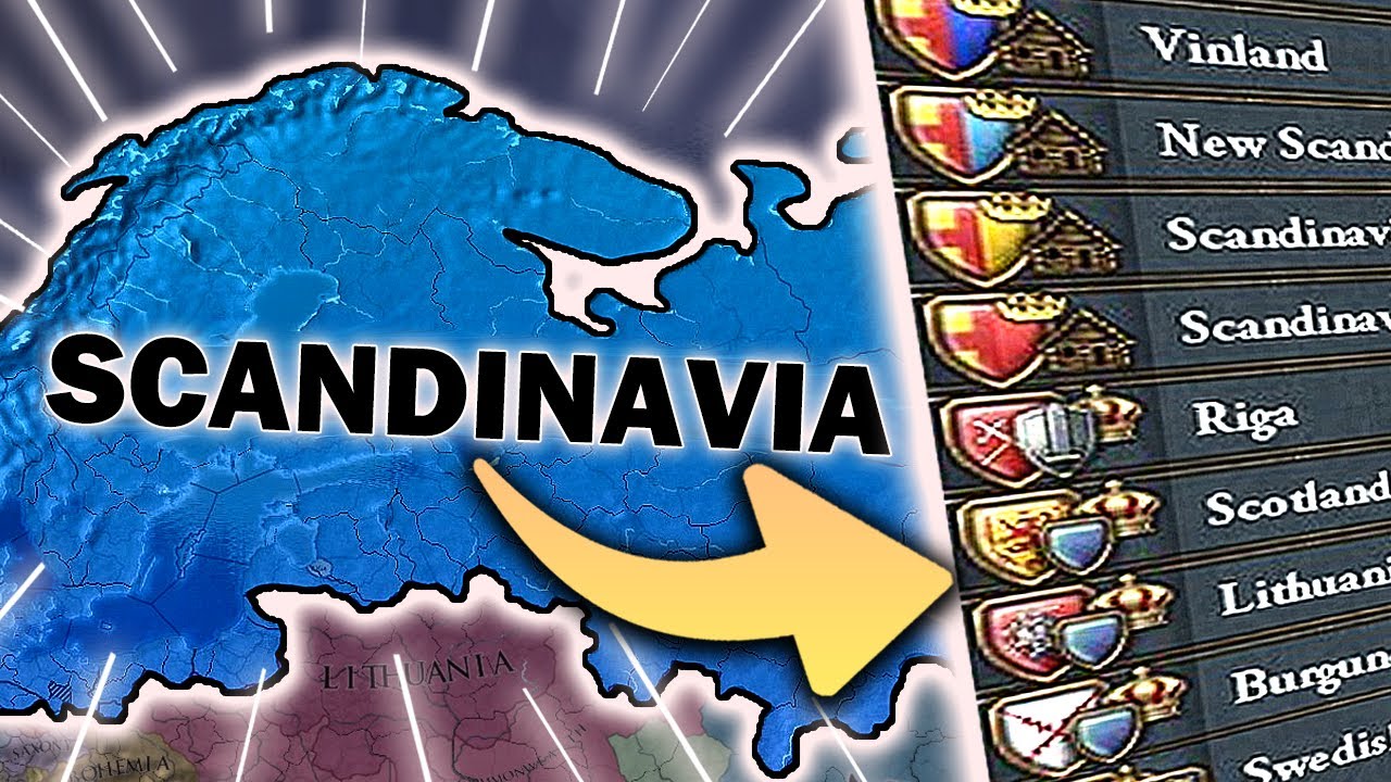 Forming the GLOBAL Scandinavian Empire in EU4