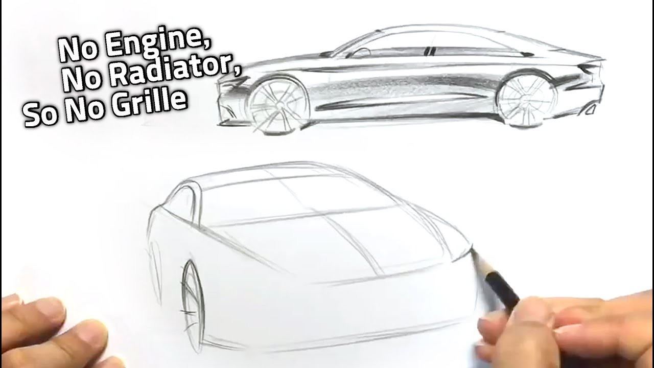 Electric vehicle with no Radiator grille?