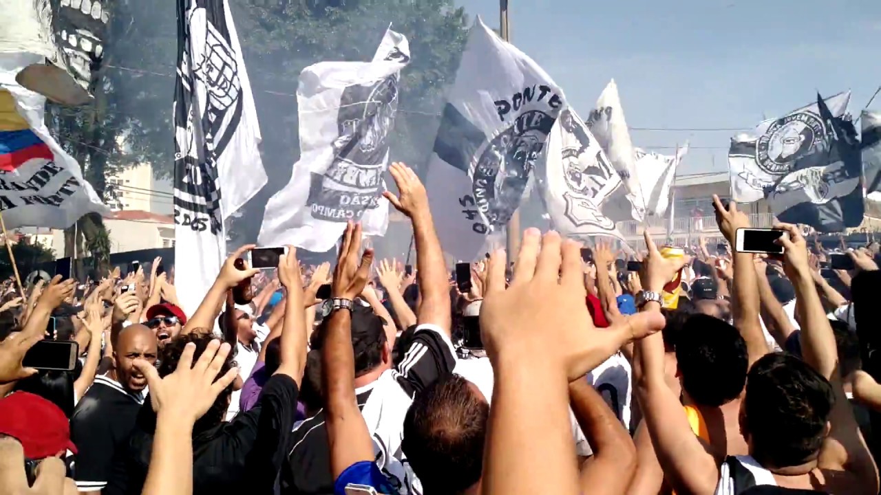 Ponte Preta 3x0 Palmeiras - Recepção da torcida ao time