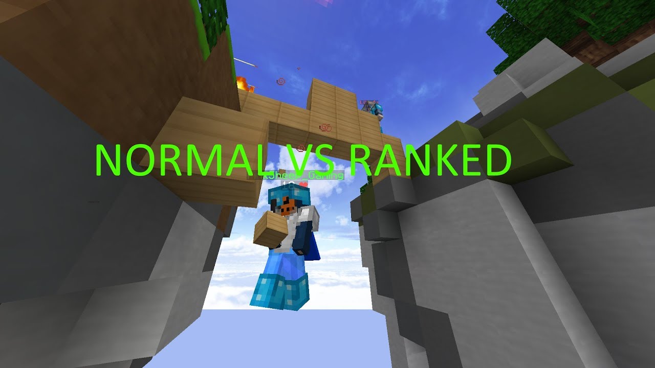 Normal skywars VS Ranked skywars