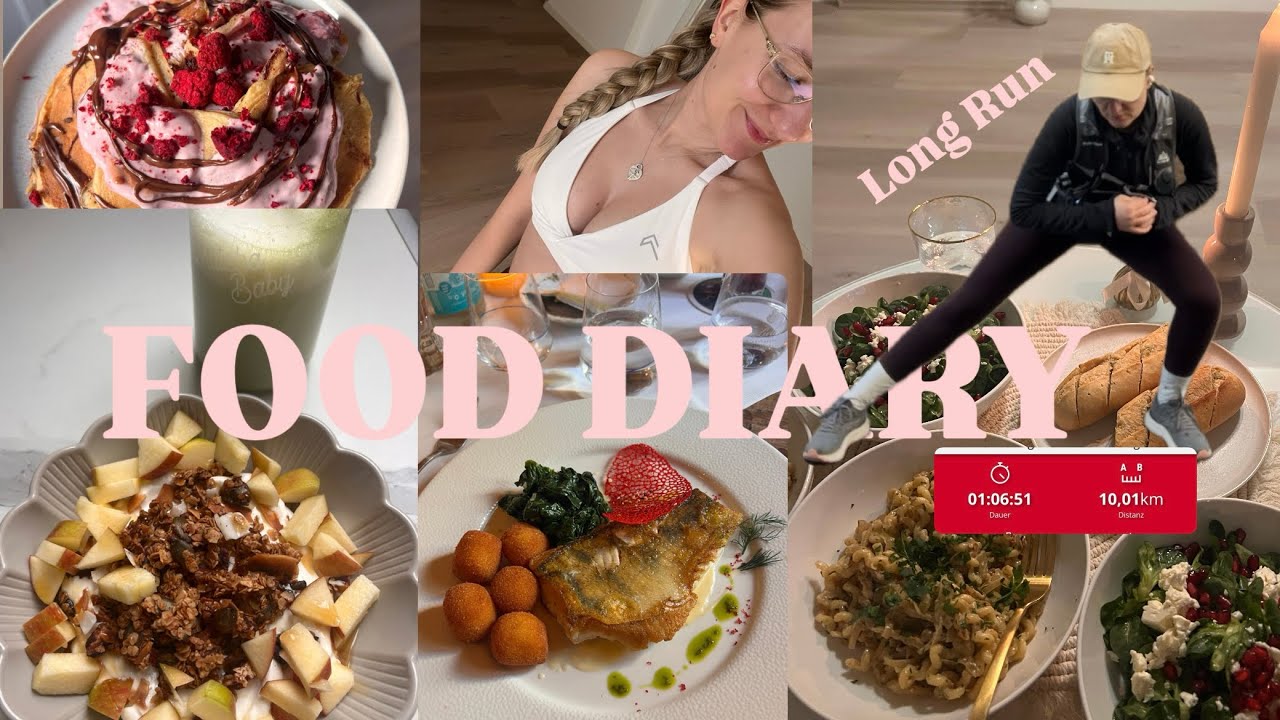 FOOD DIARY | Long Run | Food inspo #diätassistentin #fooddiary 