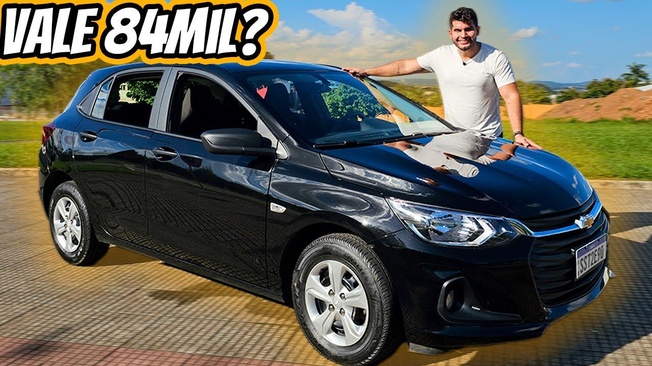 Chevrolet Onix 1.0 Manual 2024 - A versão mais BÁSICA, só vem com RODAS, MOTOR e BANCOS!
