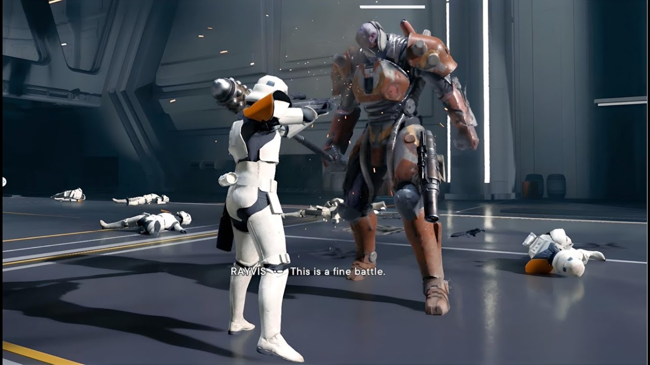 Stormtrooper Commander VS All Bedlam Raiders - STAR WARS JEDI SURVIVOR