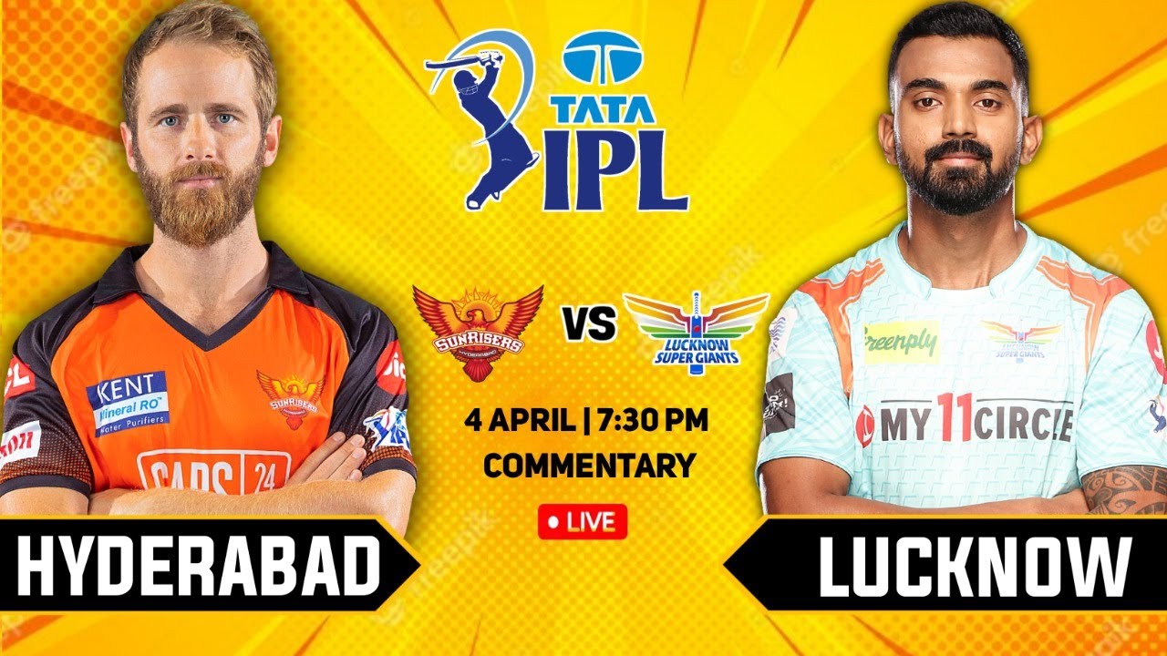 🔴 IPL Live: SRH vs LSG Live &ndash; Hyderabad vs Lucknow Live | Only in India |Indian Premier League 2022