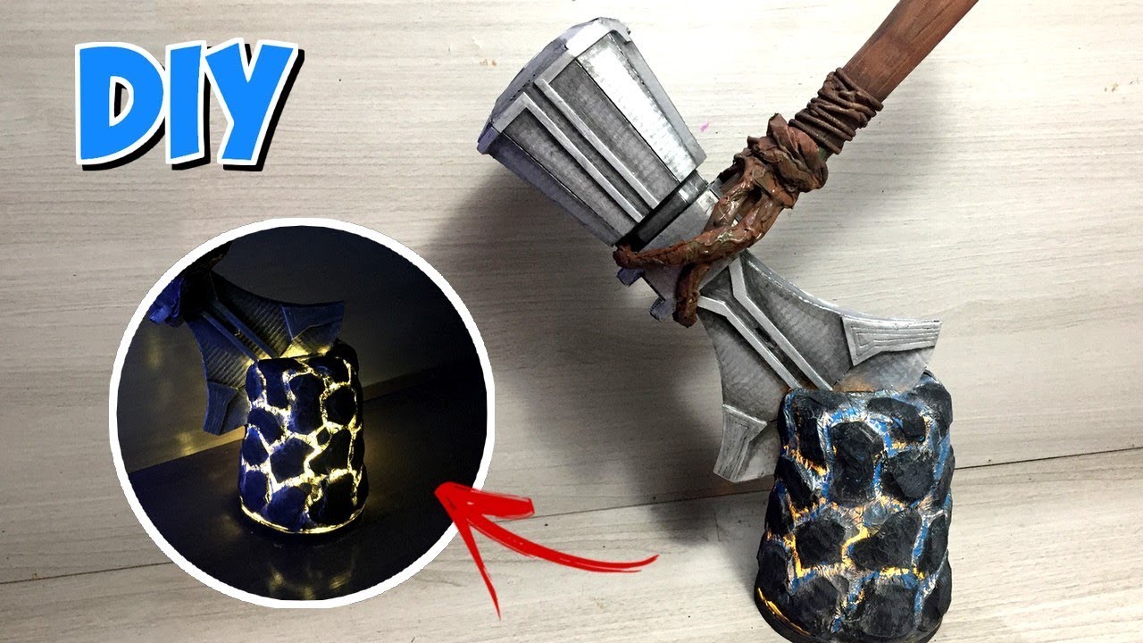 DIY Stormbreaker - novo machado do Thor de Vingadores Guerra Infinita.