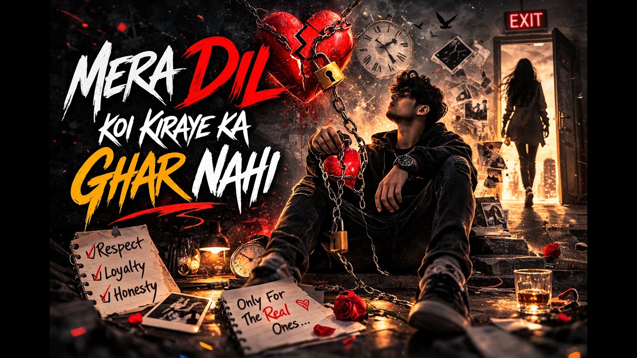 Mera Dil Koi Kiraye Ka Ghar Nahi 💔 | Deep Emotional Rap 2026