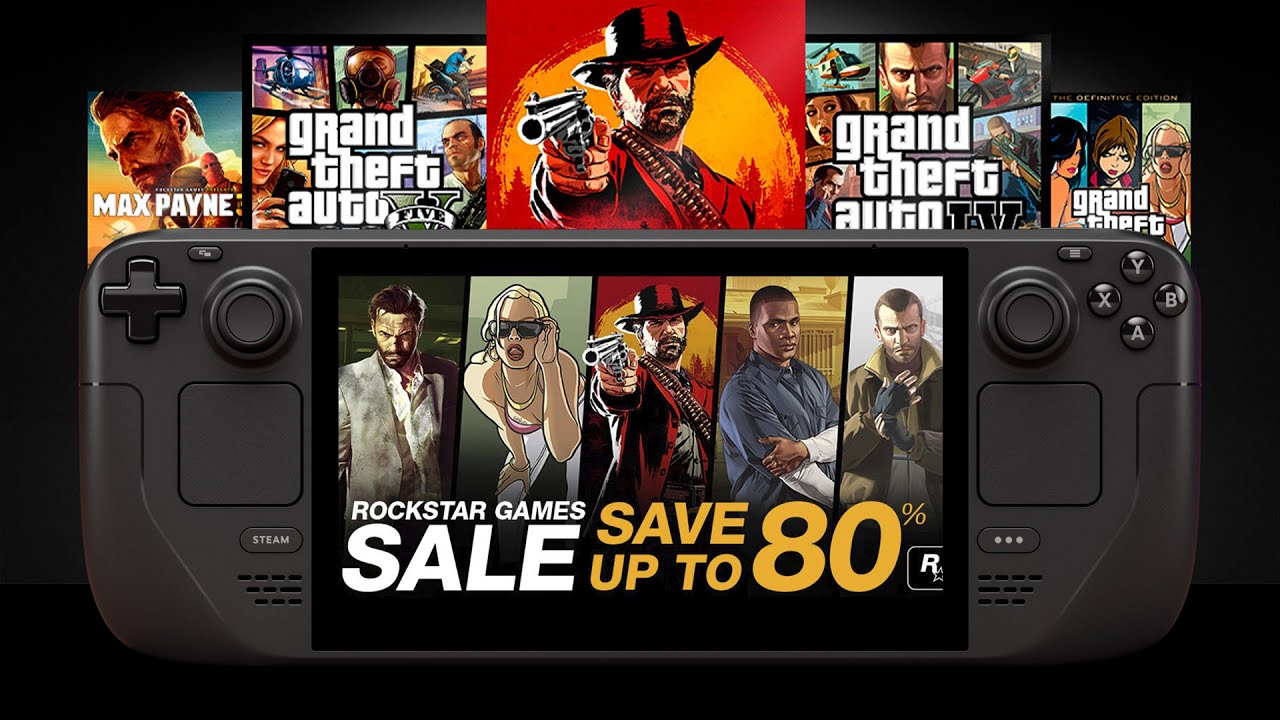 Rockstar Games Publisher Sale &mdash; Save Up to 80% | Steam Deck Performance Test