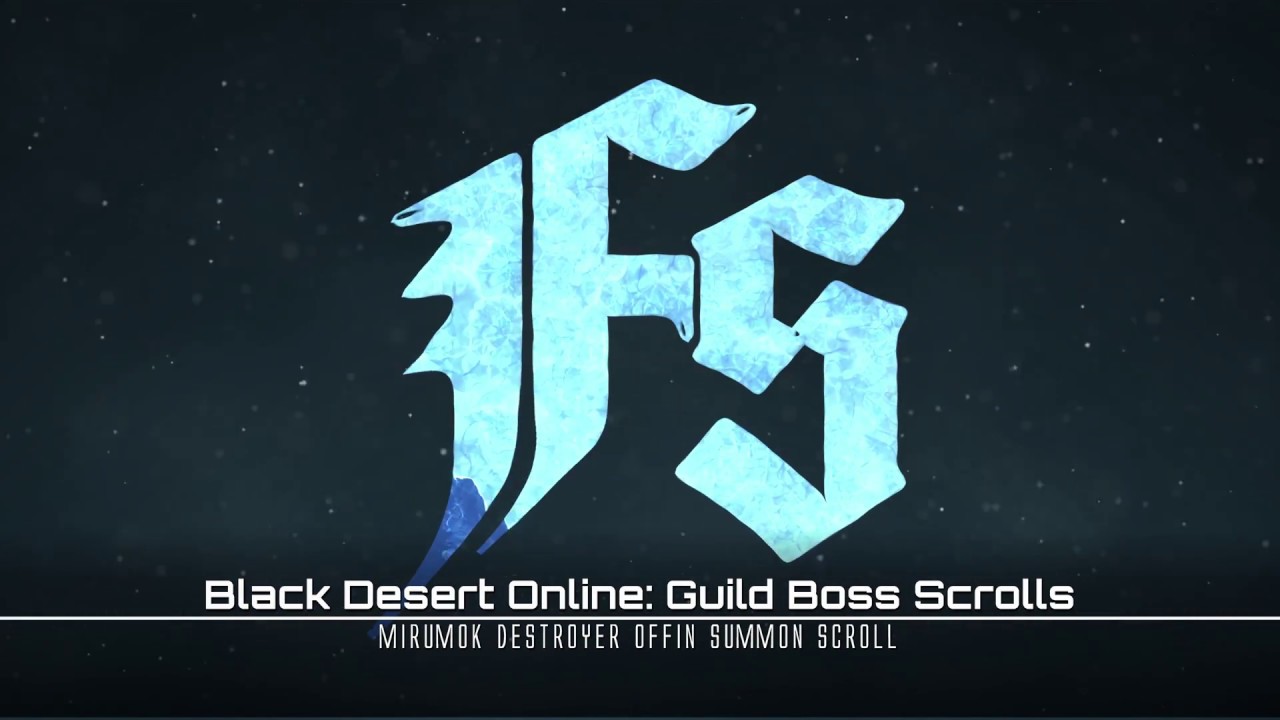 Black Desert Online: Mirumok Destroyer Offin Summon Scroll