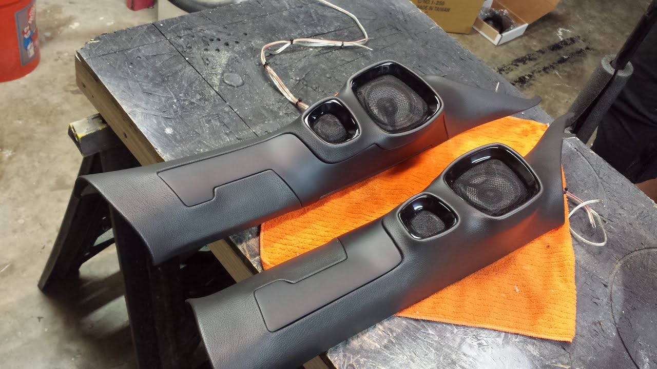 Custom A-pillar build 2014 silverado Pt 1.