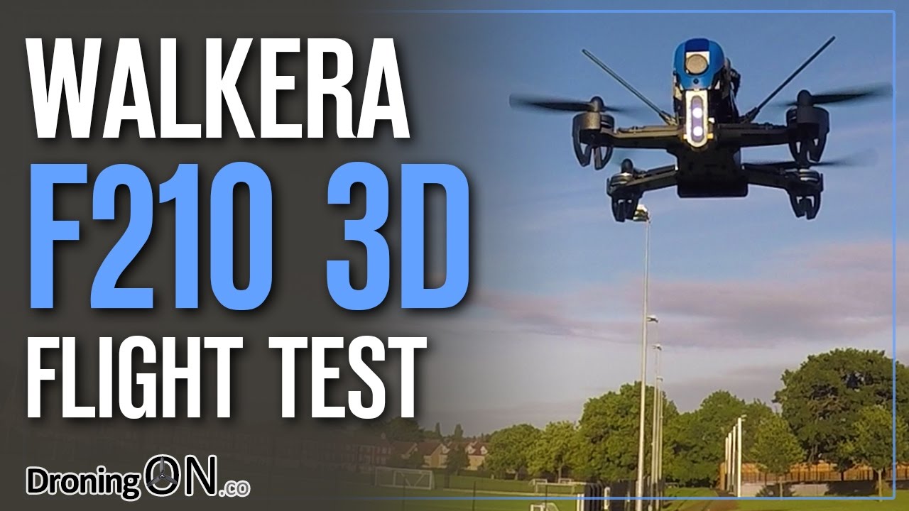 DroningON | Walkera F210 3D Setup and Test Flight (Part 2)