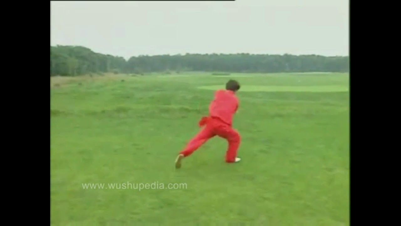 Six Dan Wushu Staff Form