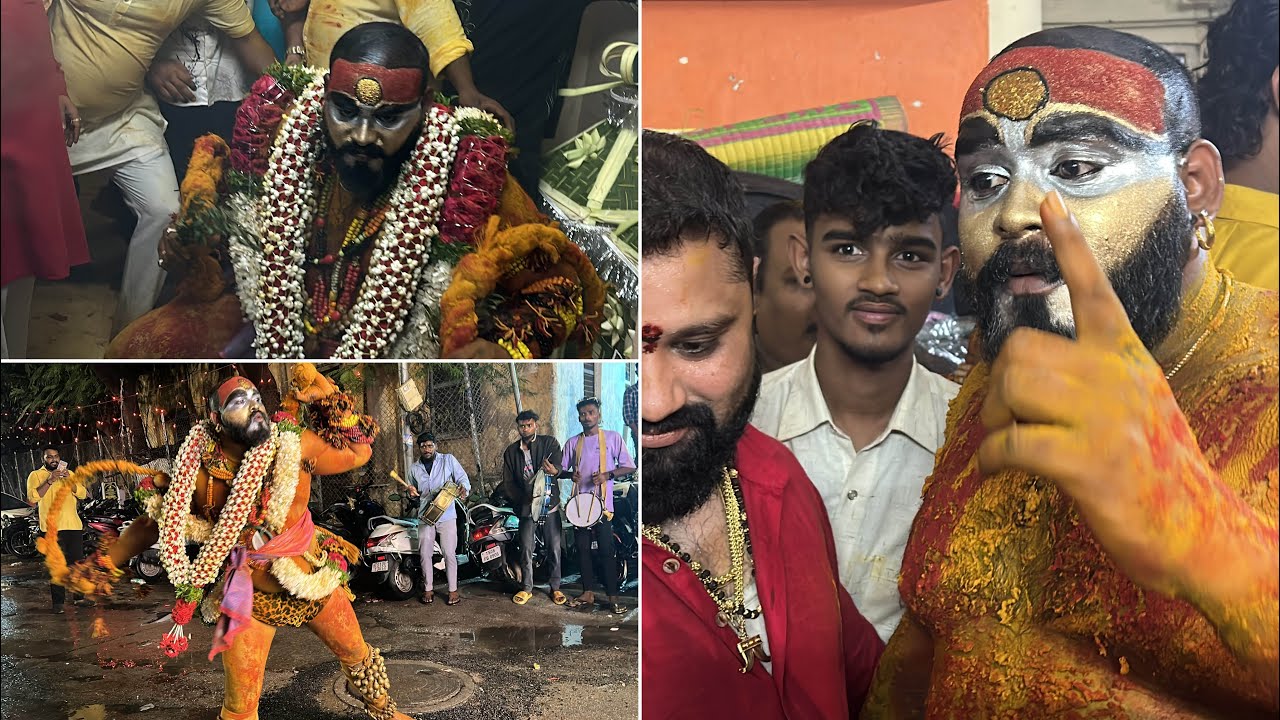 Chandu Pailwan entry 2024 | Secunderabad Bonalu | Potharaju grand entry 2024