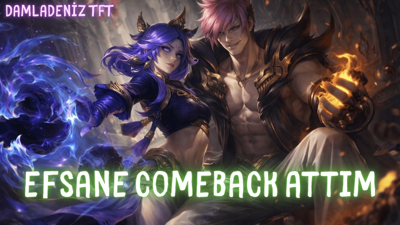 AZ KALSIN 8. OLUYORDUM FENA COMEBACK ATTIM #teamfighttactics #tft #set16 #tftset16