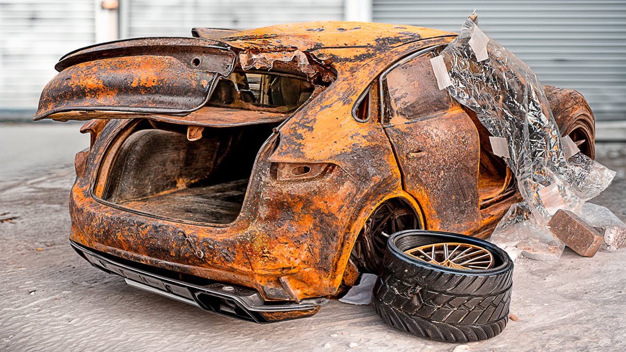 Restoration Abandoned Porsche Cayenne