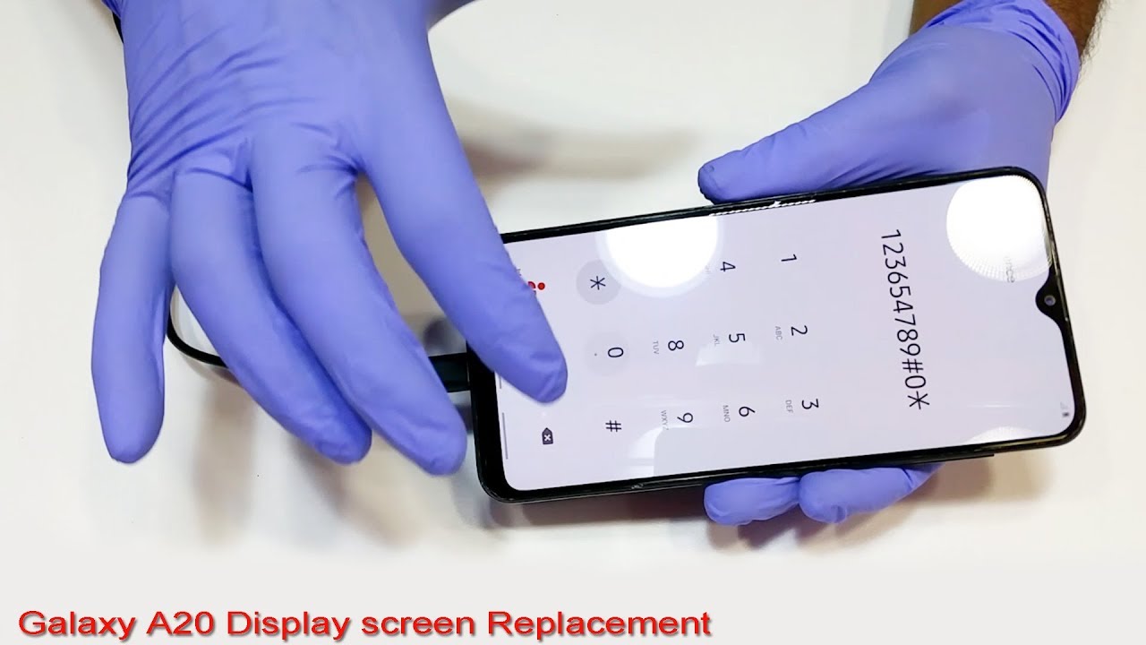 Samsung Galaxy A20 Display screen Replacement