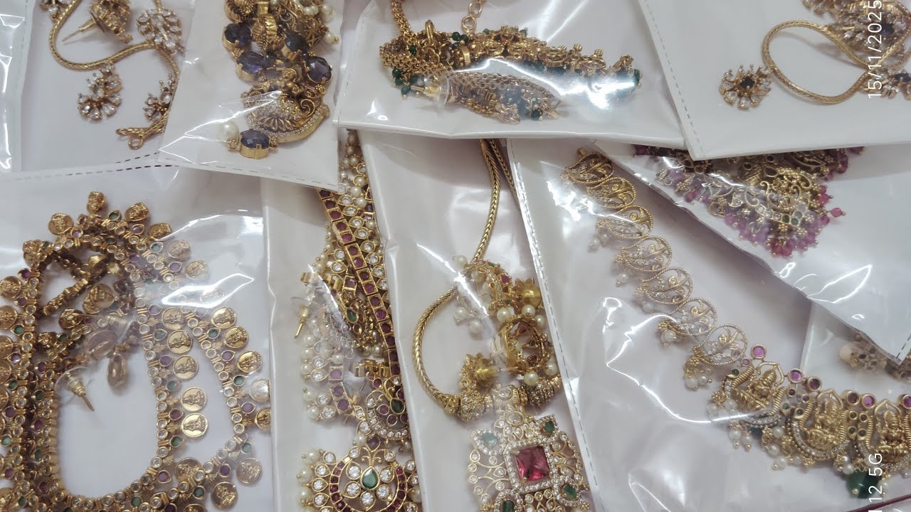 ✅ necklace collection ✅ latest designs ✅ booking number 9010718581