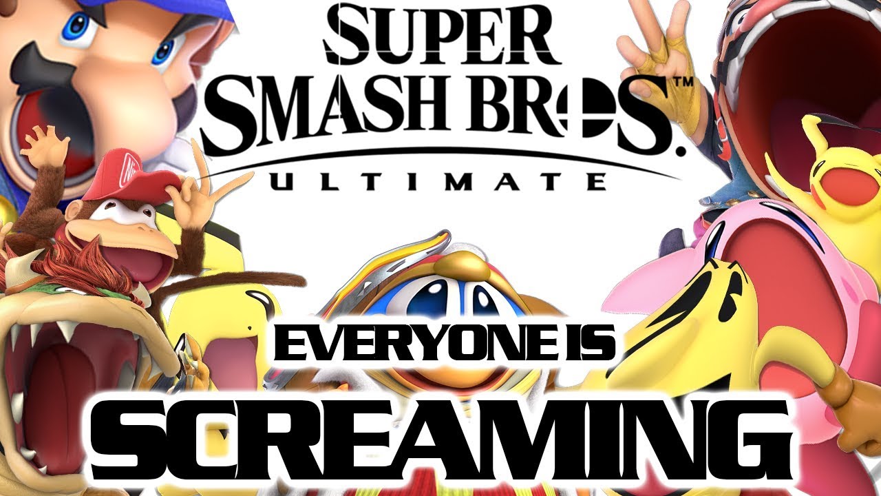 Super Smash Bros. Ultimate Все кричат
