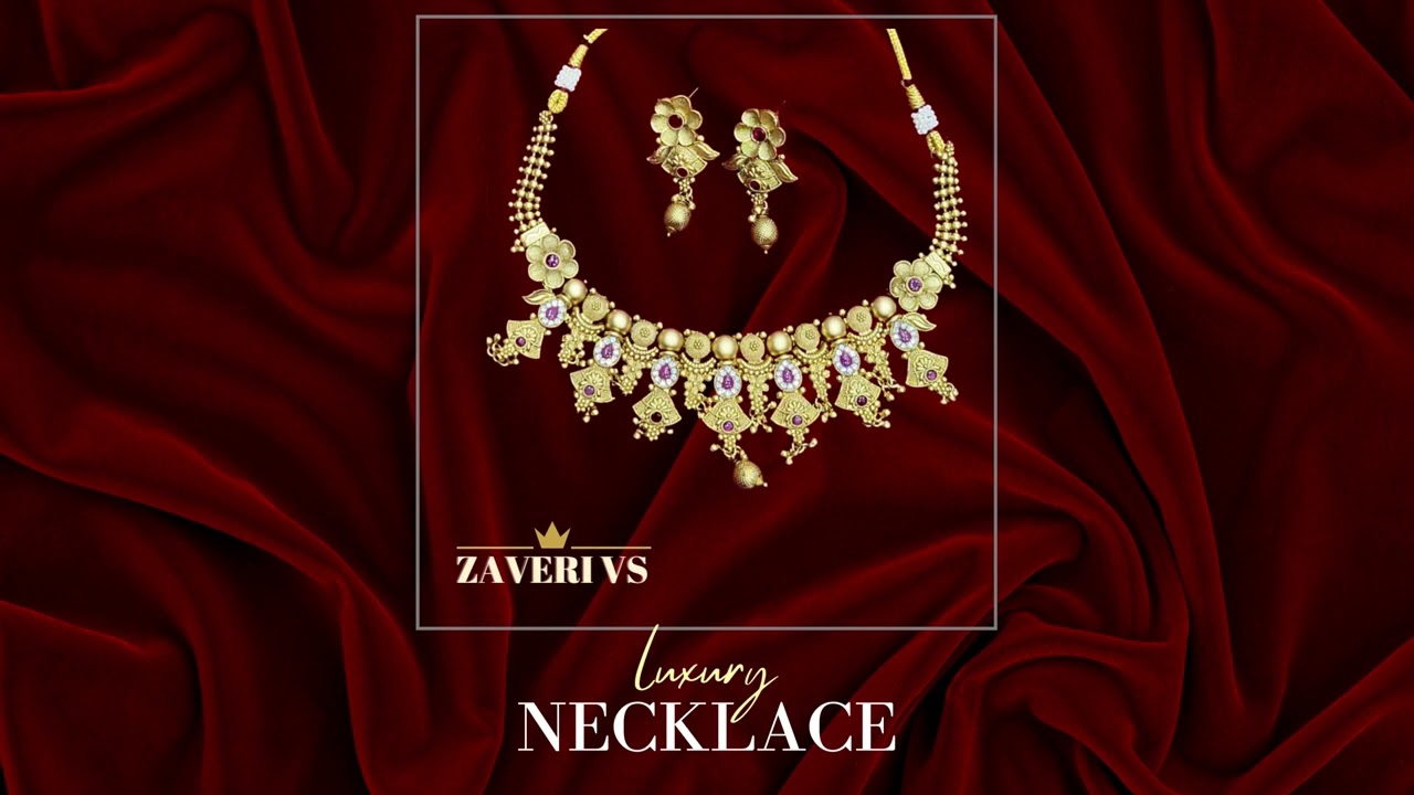 ZAVERI VS Necklace Set| Unique & Trending Collection| Kolkata Jewellery Brand | Wholesale Market.