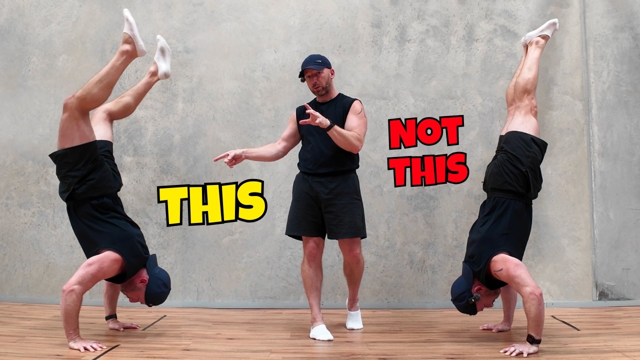 Why Your Handstand Push Ups SHOULD Look Ugly (At First)
