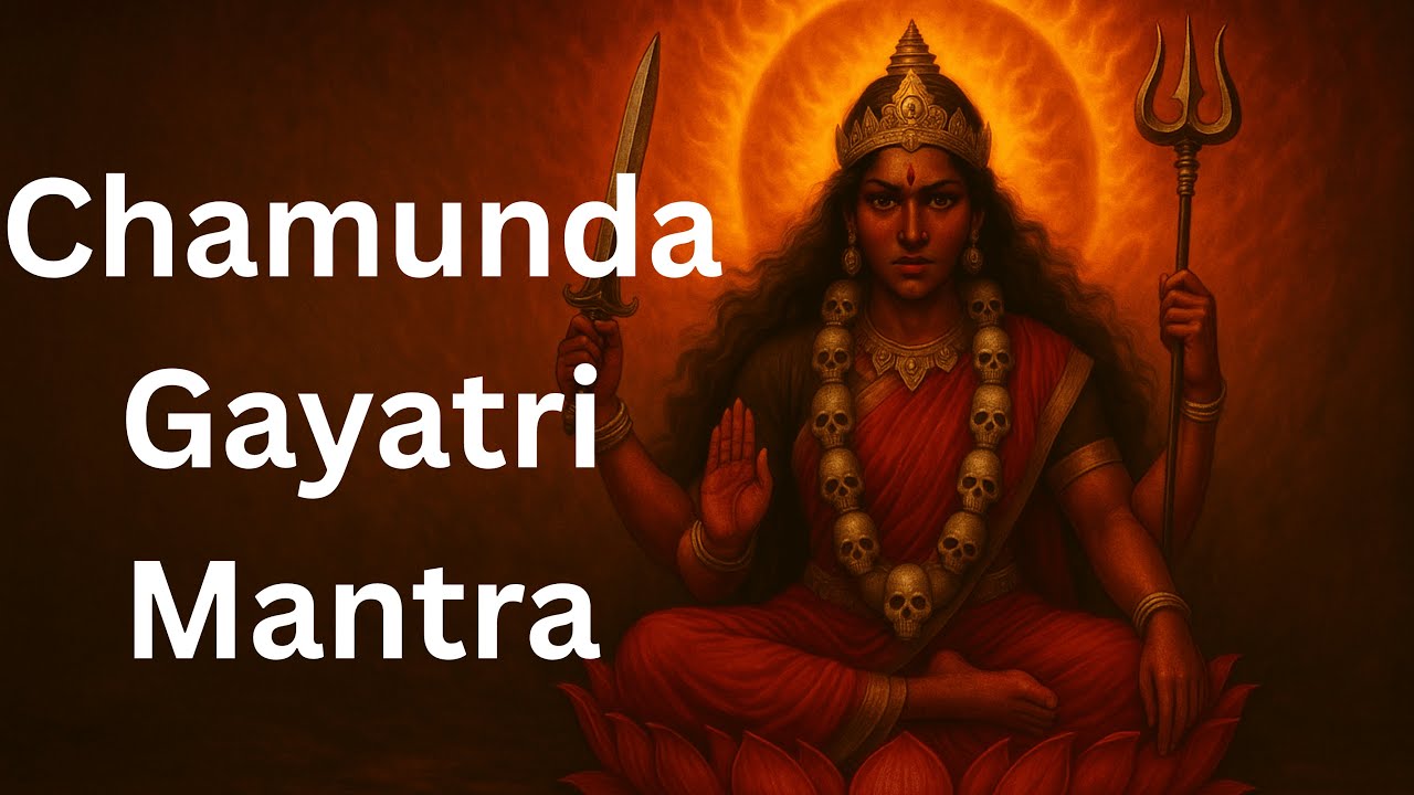 Chamunda Gayatri Mantra | Powerful Devi Chamunda Stotra for Protection & Shakti