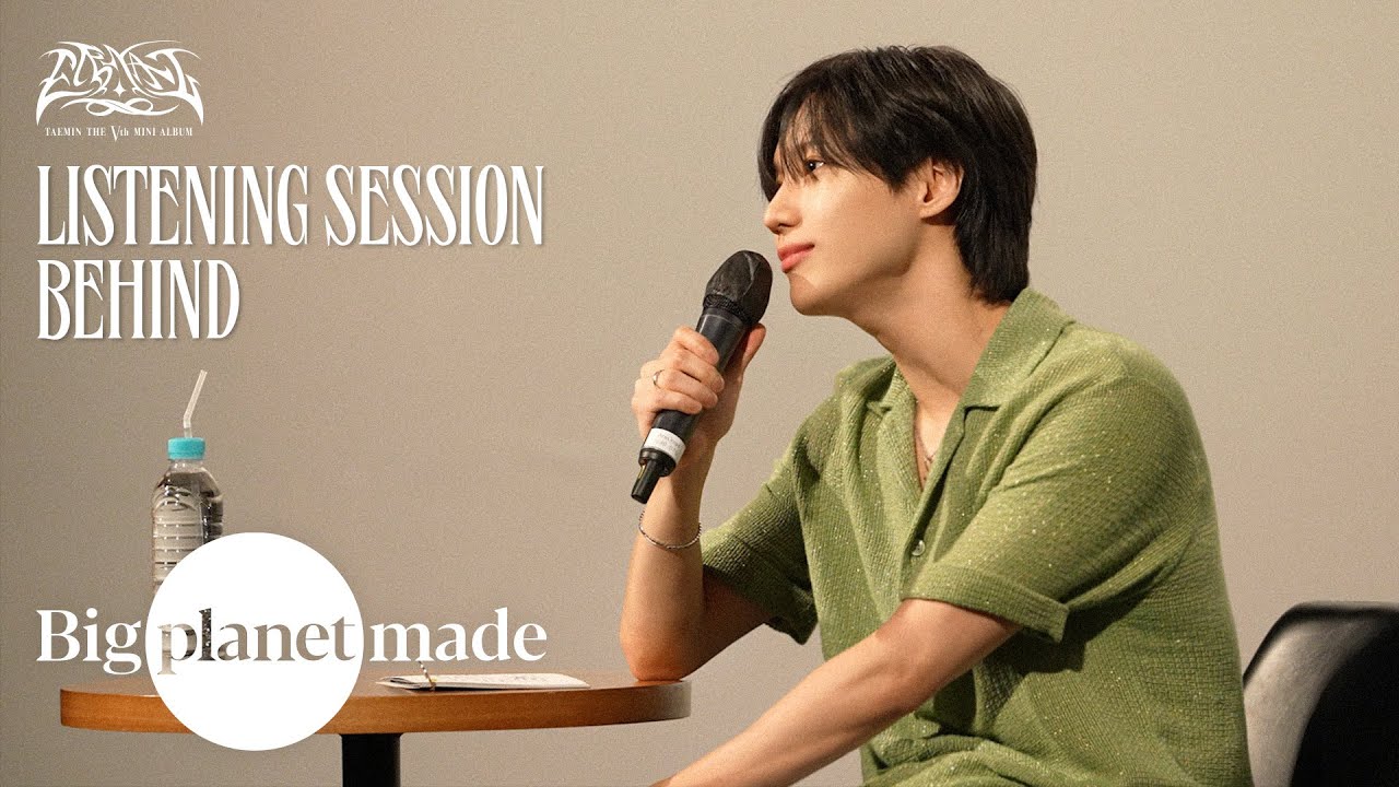 태민 (TAEMIN) - The 5th Mini Album 'ETERNAL'  Listening Session Behind The Scenes