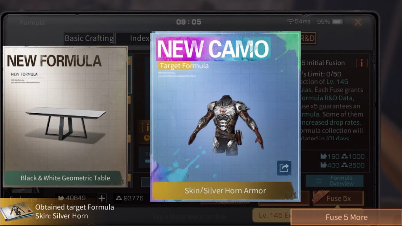 Luckiest roll? 1*** shards got CE | Lifeafter Fusion level 145 | Rolling 52k shards