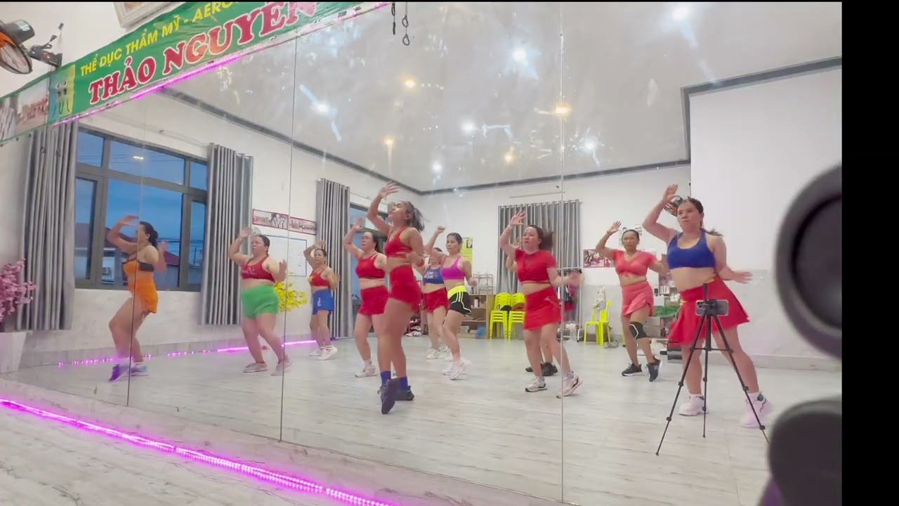 Aerobic tổng hợp giảm mỡ hiệu quả/ thảo nguyên Aerobic fetness