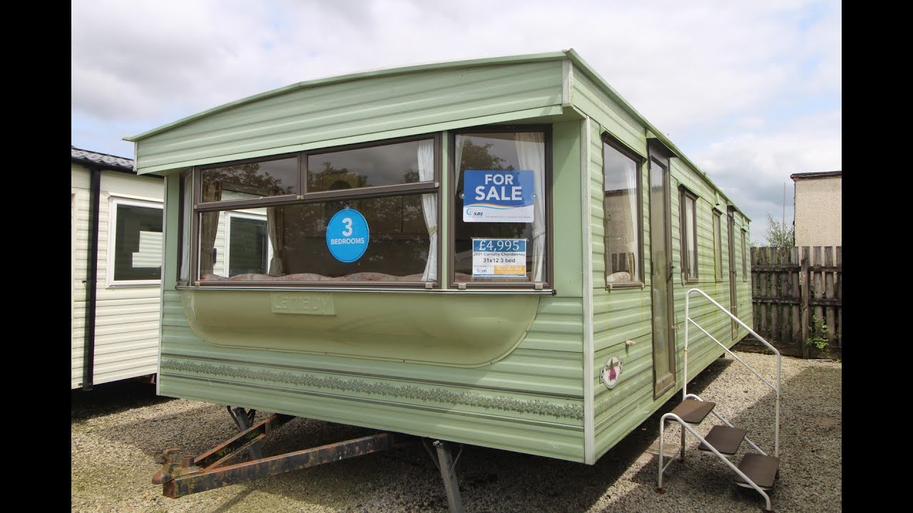 41862 Carnaby Chardonnay 31x12 3 bed 2001 Walkthrough Preowned Static Caravan For Sale Offsite