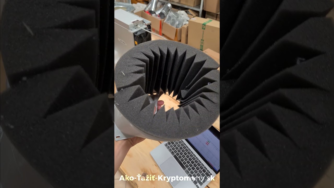 Možnosti Odhlučnenia Krypto Minera | Ako-Ťažiť-Kryptomeny.sk