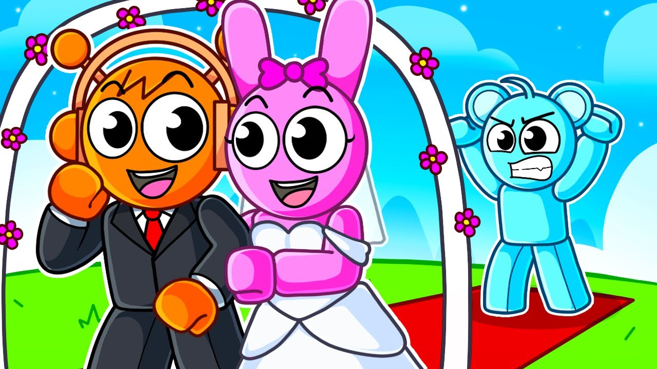 Sky CRASHES Pinki & Oren's WEDDING In Roblox!