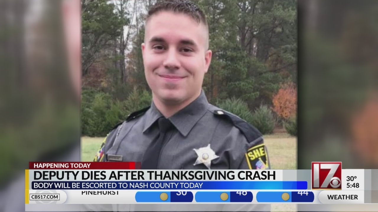 Law enforcement officers across NC to honor fallen Nash County deputy