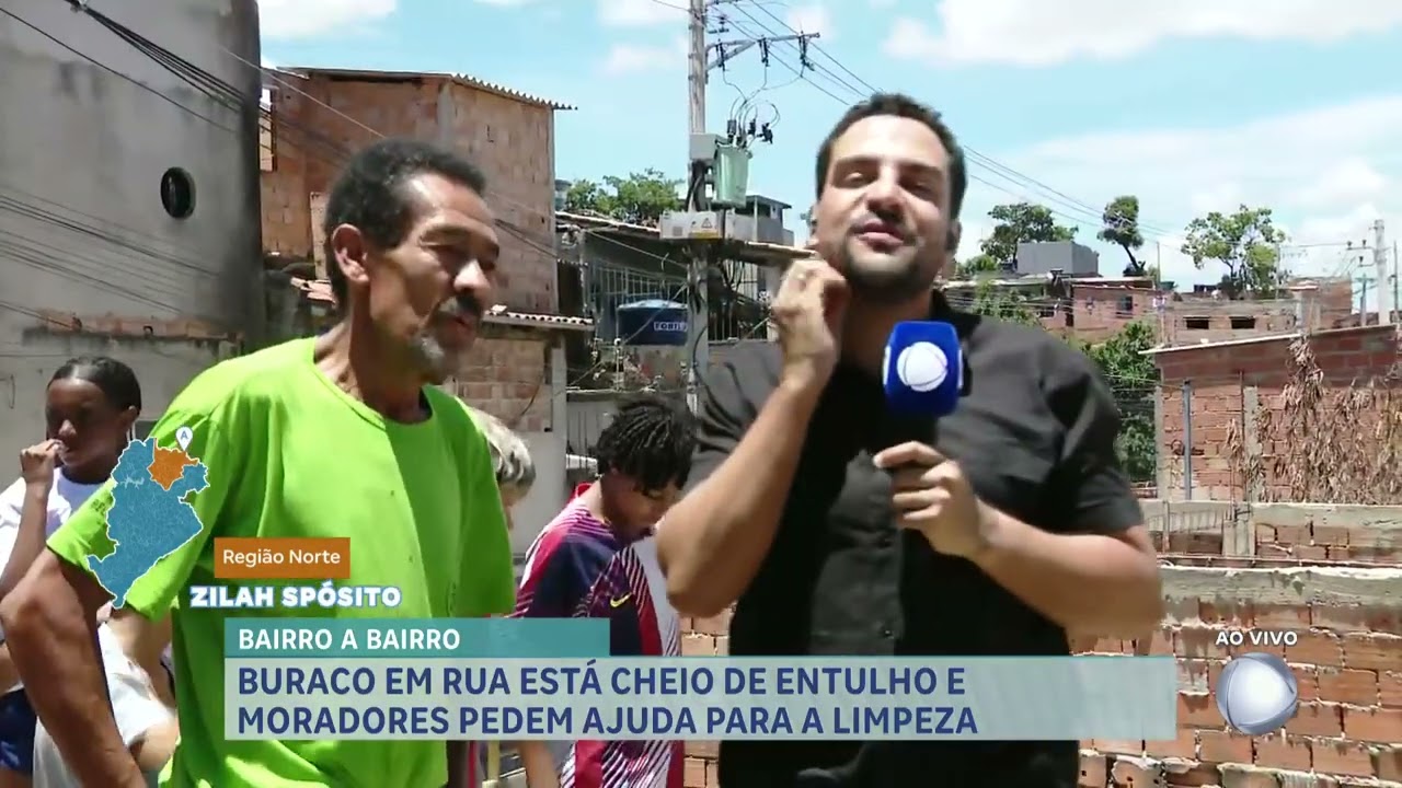 Bairro a Bairro: lixo e entulho a céu aberto revoltam moradores do Bairro Zilah Spósito, em BH
