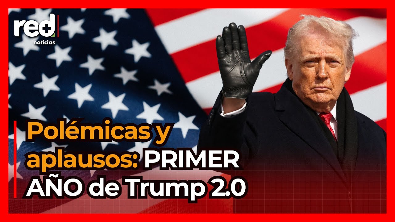 Polémicas, aplausos y críticas: El BALANCE DEL PRIMER AÑO de TRUMP 2.0 en la Presidencia de EE. UU.