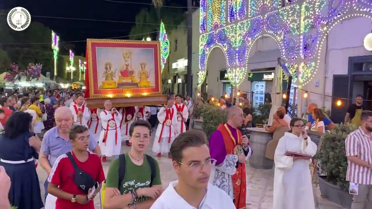 BISCEGLIE - Festa Patronale SAN SERGIO, MAURO e PANTALEONE - Processione di rientro del Quadro