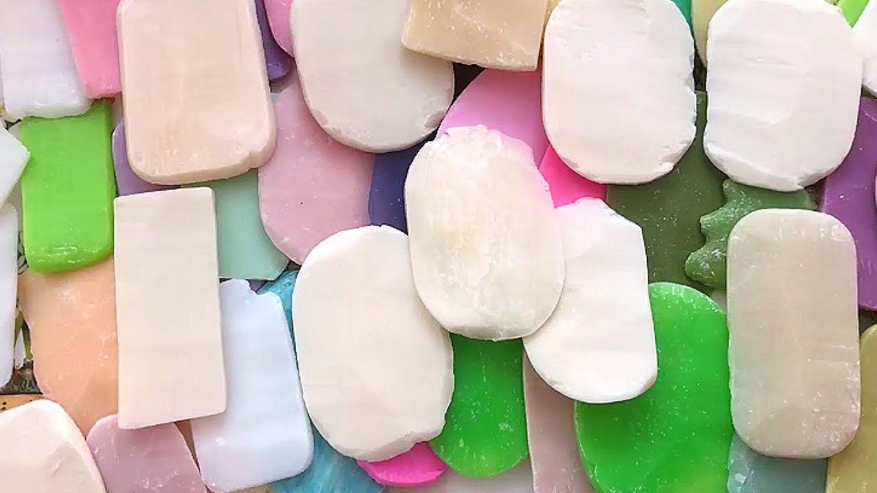 Soap plates breaking | ASMR soap plates crunches | Breaking soap plates relaxing sounds