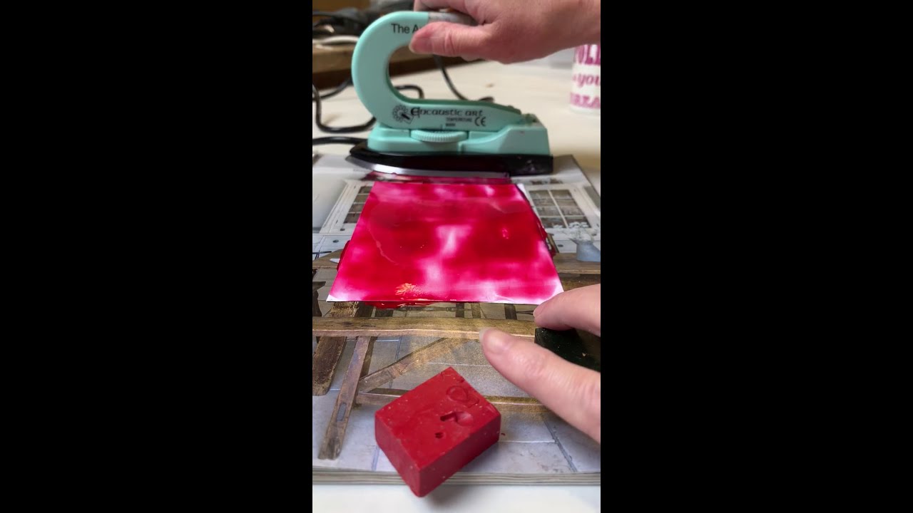 Painting with an Iron - Beginners Demonstration
