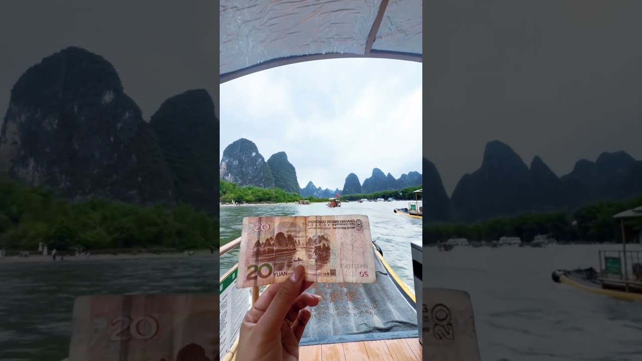 Beautiful place on earth? Guilin in China 🇨🇳 #travel #nature #guilin #shorts