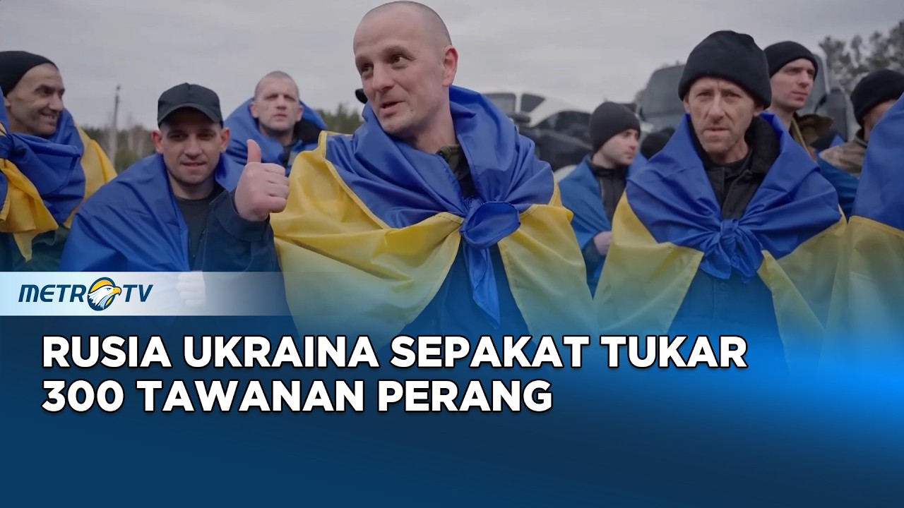 Rusia dan Ukraina Tukar Ratusan Tawanan Perang