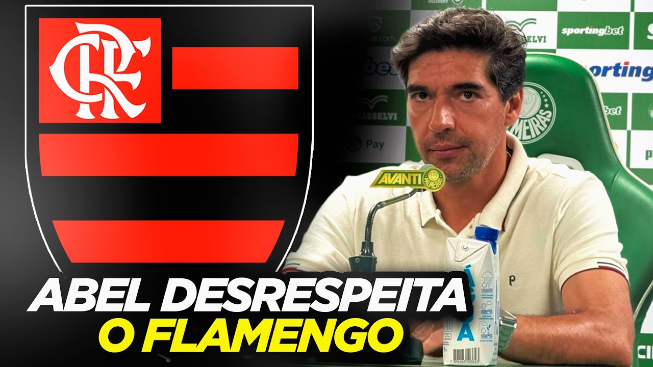 Abel Ferreira desrespeita o Flamengo de novo