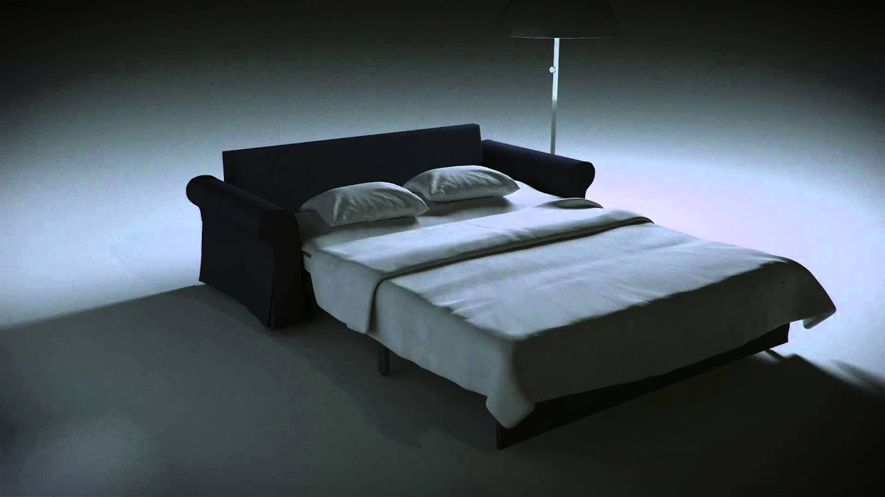 IKEA BACKABRO Bettsofa mit Aufbewahrung