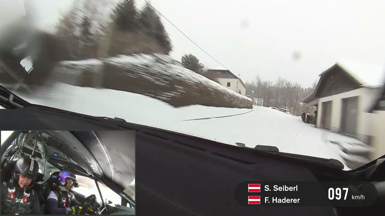 Jännerrallye 2025/S.Seiberl-F.Haderer Ford Fiesta MKII Rallye2 SP Windhaag