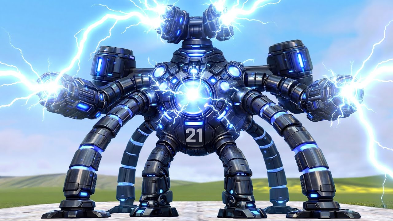I Made the new Electronic Omniroid V.21 robot from Roblox Incredibles in Garry's Mod!
