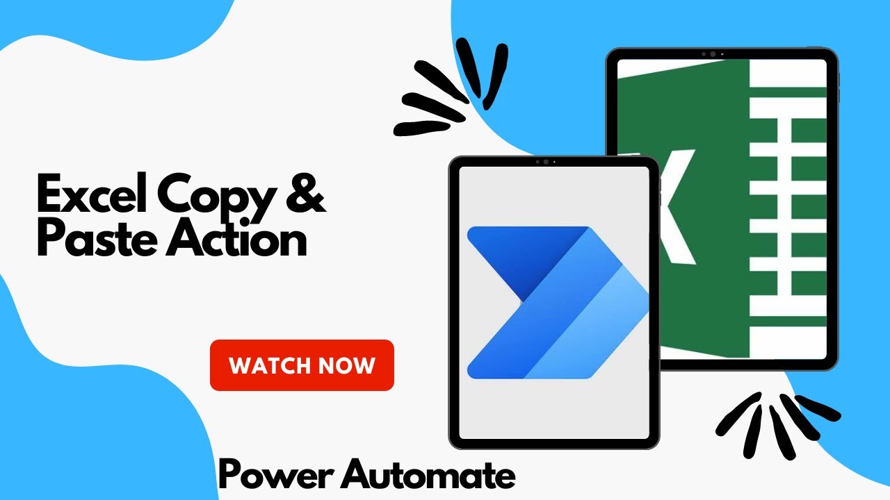 Копировать и вставлять данные Excel с помощью Microsoft Power Automate | Автоматизация Excel