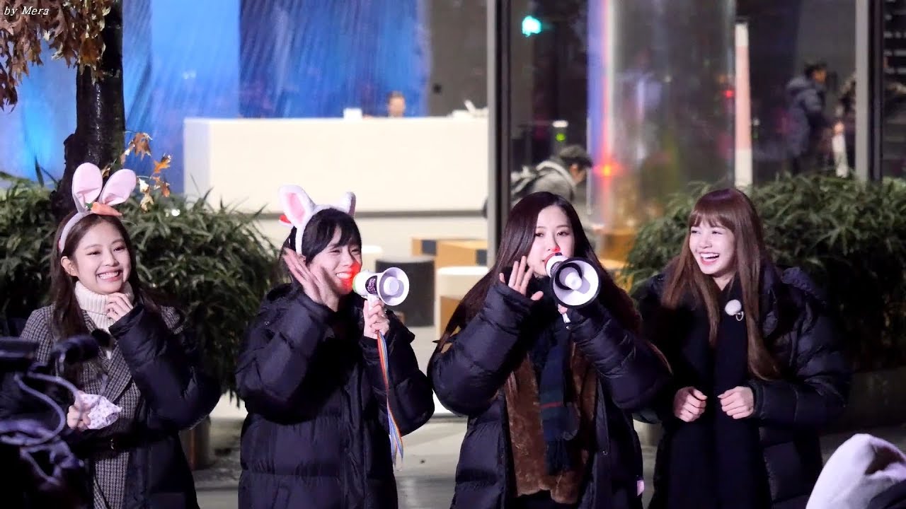 171206 블랙핑크 (BLACKPINK) 감사인사및 퇴장 [전체] 직캠 Fancam (상암게릴라팬미팅) by Mera